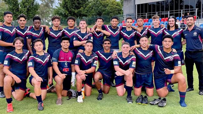 The Ipswich State High School Langer Reserves team that finished first in this year’s competition before gaining valuable experience in their semi-final loss.