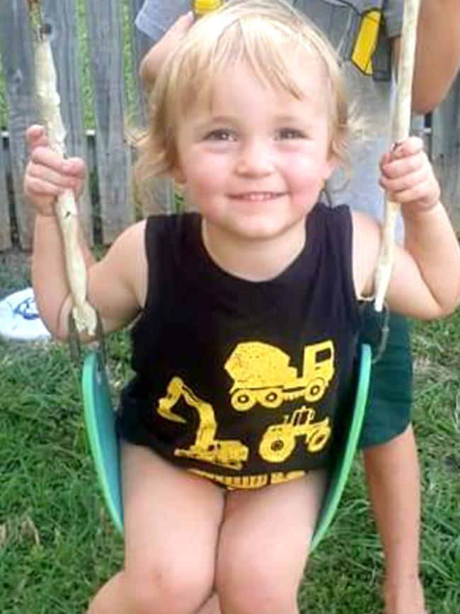 Talan Peters, a north Queensland toddler, was mauled to death by his family's dog.