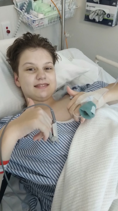 Gold Coast woman has "life-saving" hysterectomy at 20