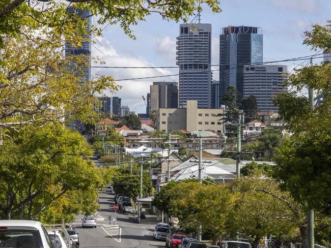 BRISBANE AUSTRALIA - NewsWire Photos MAY 5, 2022: Stock photos of Brisbane housing. Inner-city; housing market; New Farm; NewsWire / Sarah Marshall