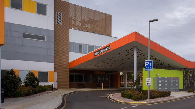 The North West Regional Hospital. (AAP Image/Simon Sturzaker)