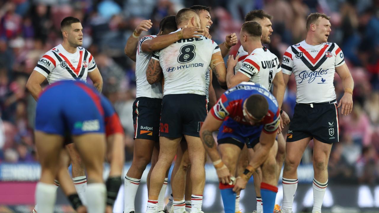 It was another much needed win for the Roosters. (Photo by Scott Gardiner/Getty Images)