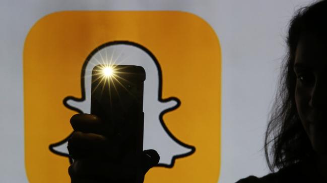 Snapchat has announced a series of measures for online protection which ought to have been introduced a long time ago. Picture: Bloomberg