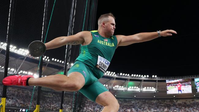 Matthew Denny will be one of Australia’s hottest medal chances in Paris. (Photo by Patrick Smith/Getty Images)