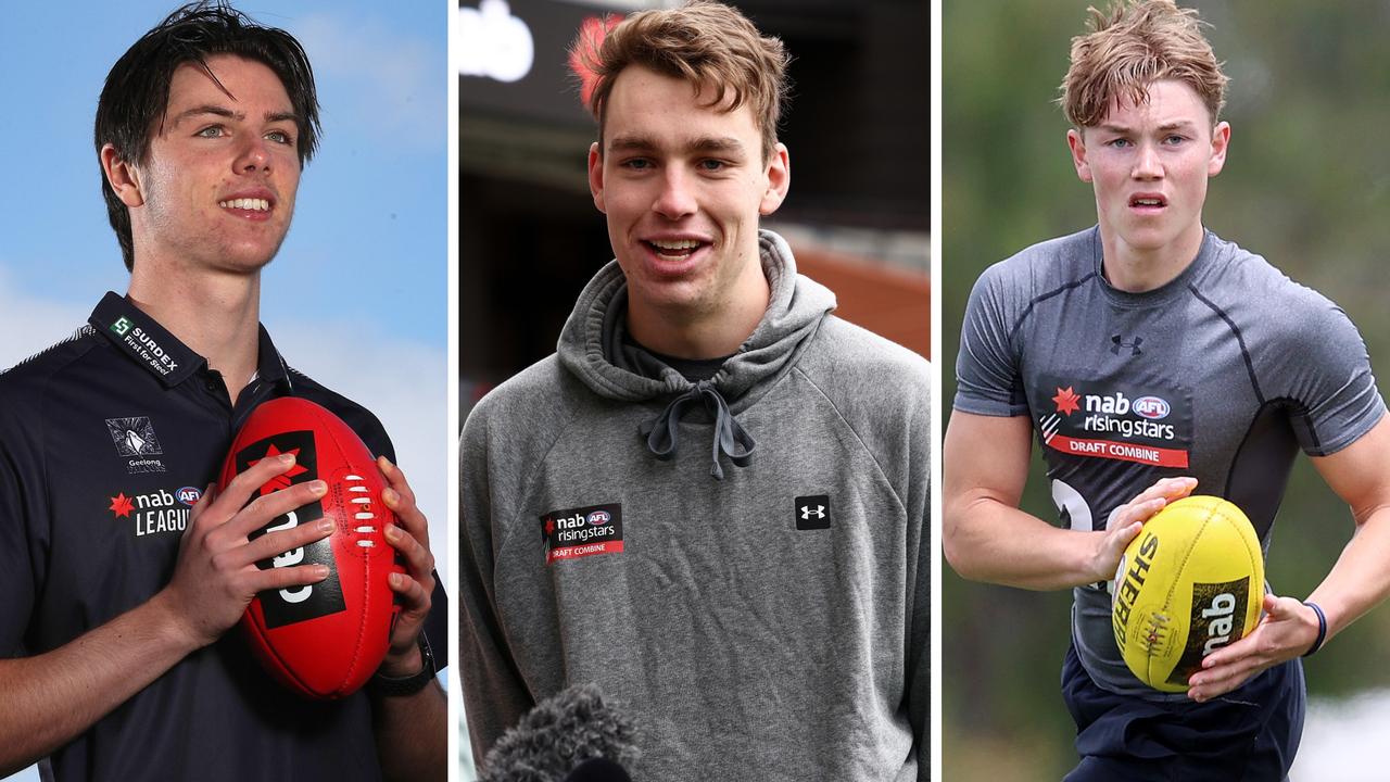 Who are the top 20 prospects in the 2020 AFL Draft, and where will they end up?