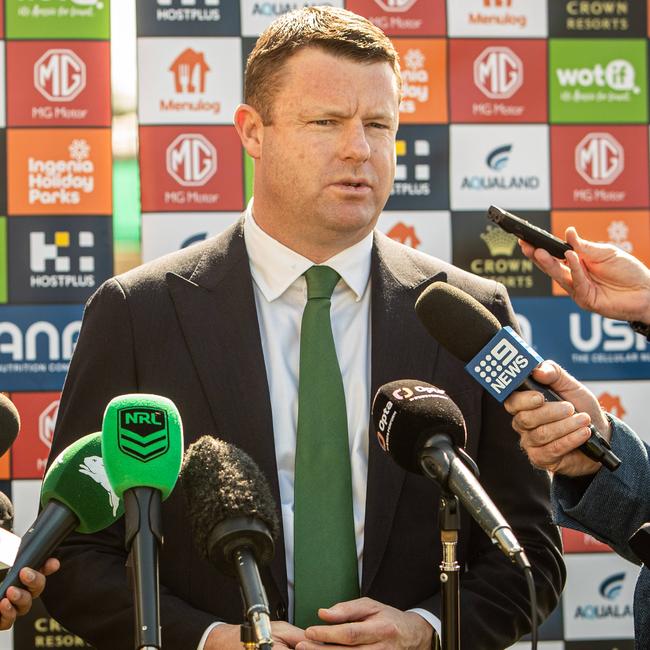 Souths CEO Blake Solly has hit out at the NSWRL. Picture: Julian Andrews