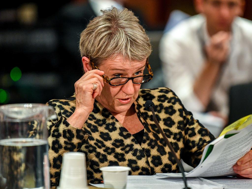 State Government is set to hand down its half-yearly budget update this week but Auditor-General Margaret Crawford refused to sign off on Monday night. Picture: AAP Image/Brendan Esposito