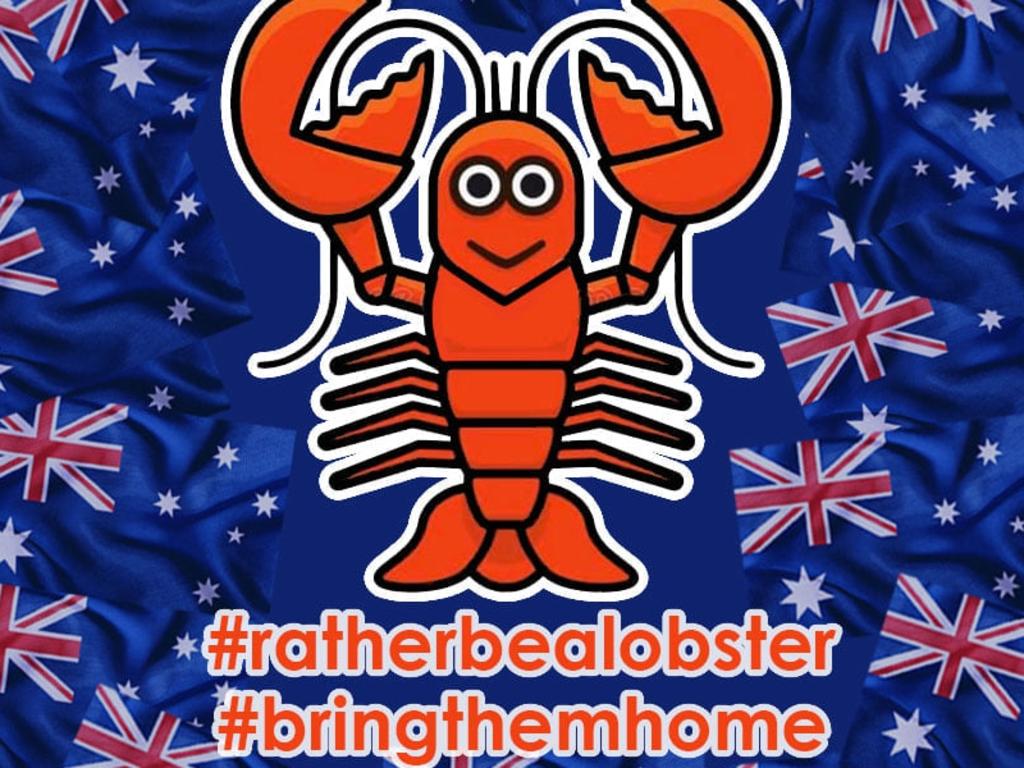 Some stranded Aussies have changed their Facebook pictures to lobsters following Senator Keneally’s comments.