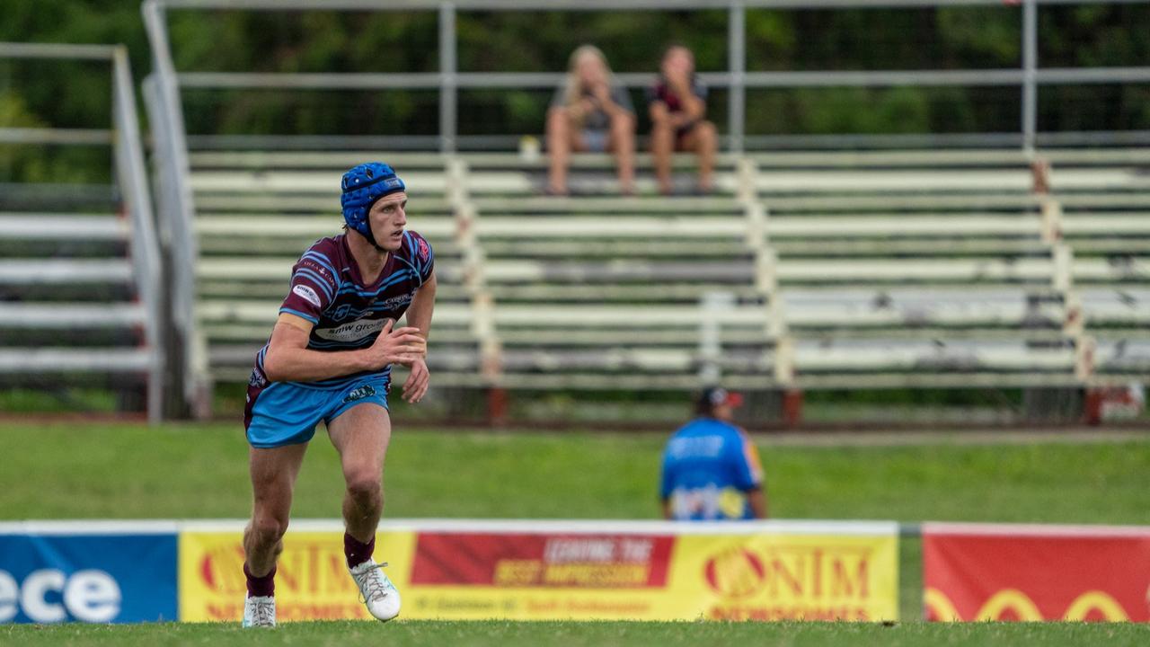 Centre Connor Guley has been a standout for the CQ Capras in the Mal Meninga Cup. Photo: Luke Fletcher