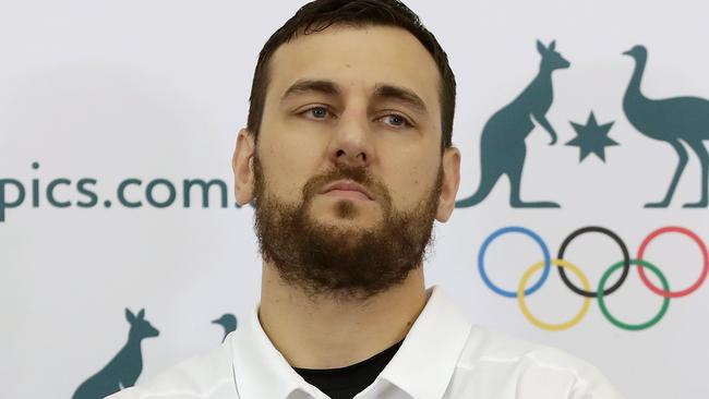 Andrew Bogut is not impressed with the Athletes Village.