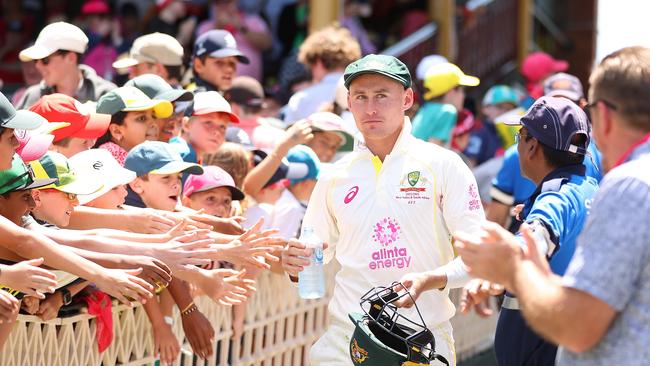 Marnus Labuschagne has a lean series by his standards. Picture: Cameron Spencer/Getty