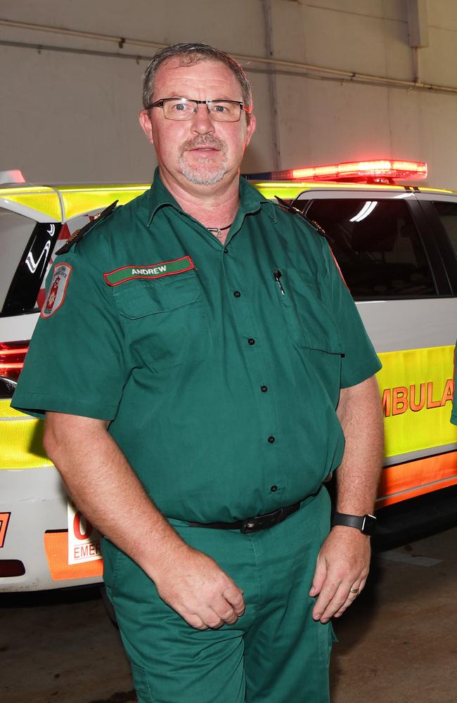 St John Ambulance Director of ambulance services Andrew Thomas. Picture: Katrina Bridgeford.