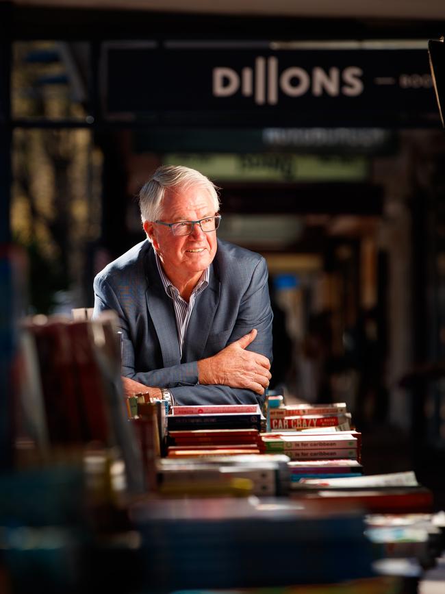 Ross Dillon – Dillons Bookshop in Norwood. Picture: Matt Turner