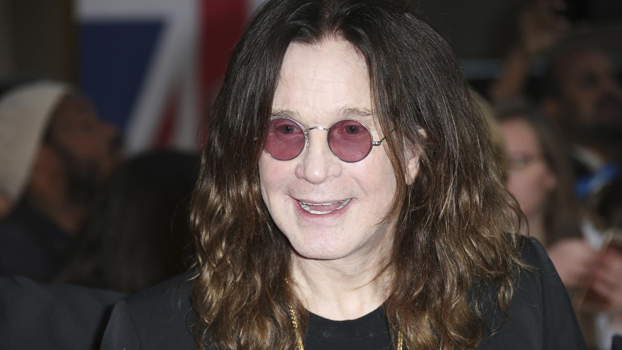 Ozzy Osbourne has been hospitalised with the flu one month out from his Download Festival Australia dates. Picture: Getty 