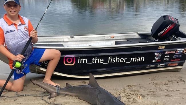 11-year-old Jack Green with his prized catch. Picture: supplied