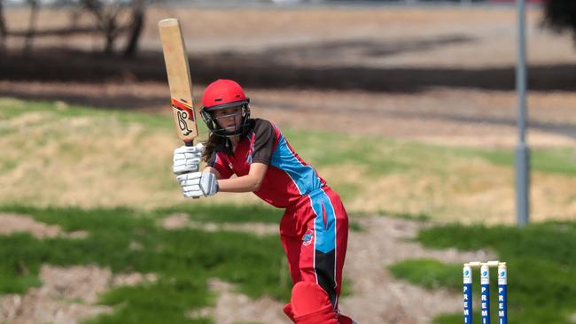 Southern District rising star and grade cricket’s Shelley Nitschke Medallist Ella Wilson. Picture: Supplied