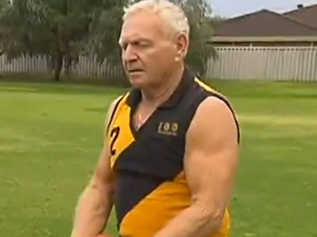 Australian football great Barry Cable is being sued over allegations he sexually abused a Perth teenager at the height of his playing career.  Picture: 7 News