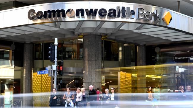 A fCommonwealth Bank branch in Brisbane. Picture: AAP