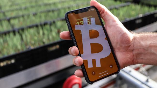 Australian investors hope a US-style spot bitcoin ETF will be launched this year. Picture: AFP