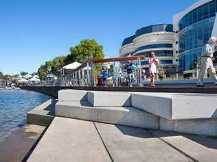 Jack Evans Boat Harbour, in the heart of Tweed Heads, has won a national architecture award. Picture: Contribued