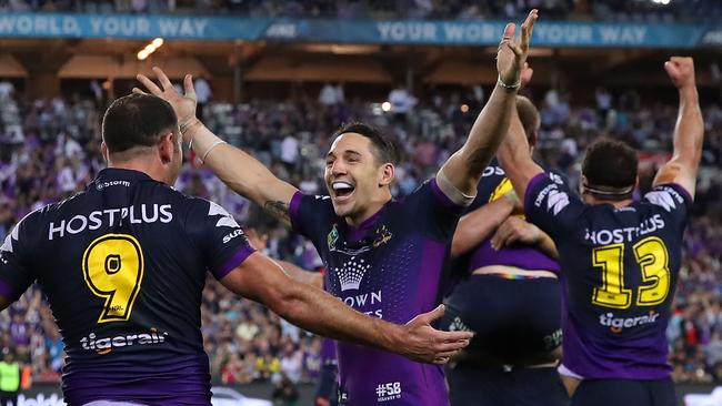 Billy Slater of the Storm.