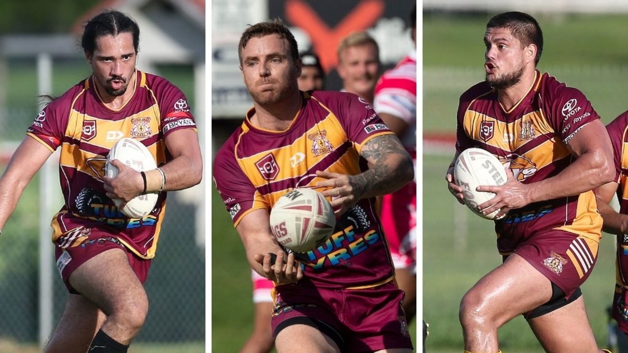 Southern Suburbs’ Minjiluk McInnes, Rhys Hanlon and Brad Lupi.