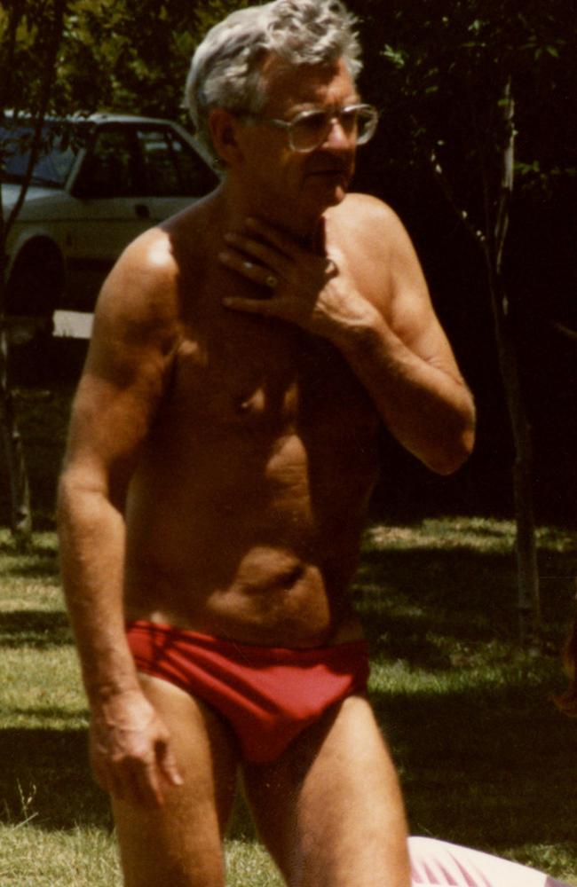 Former Prime Minister Bob Hawke sometimes ran the country wearing even less than this. Picture: Julie Herd