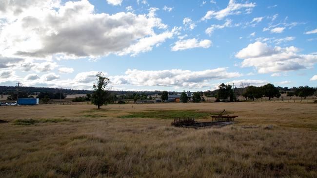 Location of Kingaroy Solar Farm set to begin construction in August 2022. Picture: Dominic Elsome