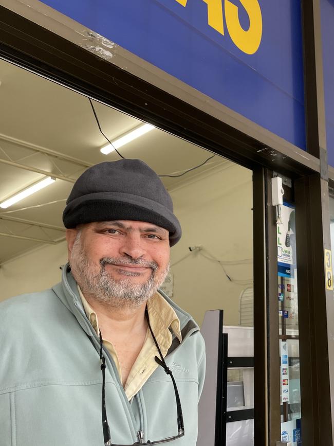 Dundas Mart grocery shop owner Imran Rabbani says his business provides a duty of care to the community.