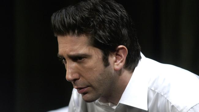 David Schwimmer has slammed those who “refuse to believe” men, women and chukdren were brutally assaulted. Picture: Getty/Robbie Jack/Corbis