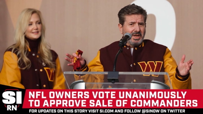 NFL owners unanimously OK the Commanders sale to Josh Harris; Dan