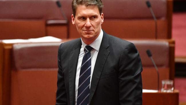 Australian Conservatives Senator Cory Bernardi says uncertainty over the citizenship of MPs should delay any move to legislate same sex marriage. Picture: AAP