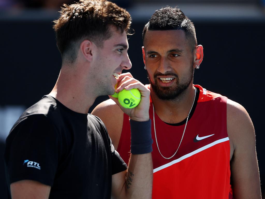 Nick Kyrgios And Thanasi Kokkinakis Australian Open Doubles: Chap Laps ...