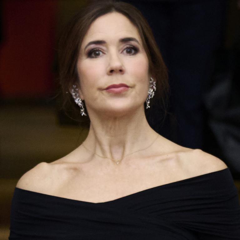 Crown Princess Mary of Denmark attends a dinner at the Glyptoteket Museum on November 07. Picture: Carlos Alvarez/Getty Images