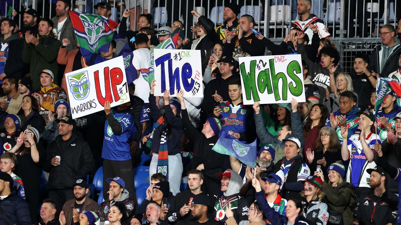 The Warriors’ run to the NRL preliminary final has captured the imagination of New Zealanders. Picture: Fiona Goodall/Getty Images