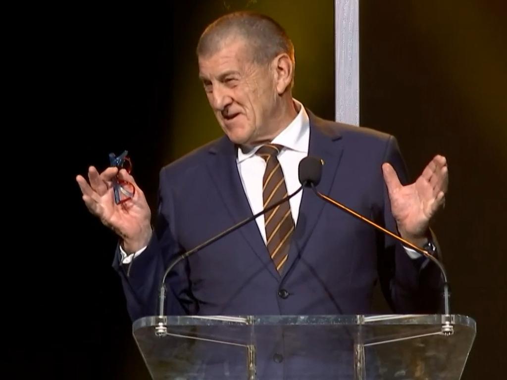 Hawthorn president Jeff Kennett on Saturday.