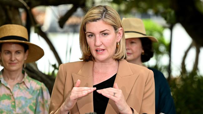 Health Minister Shannon Fentiman is considered a frontrunner to replace Annastacia Palaszczuk. Picture: John Gass