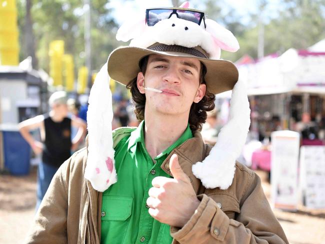 William Rix and Bianca Dudman at Gympie Music Muster. Picture: Patrick Woods.