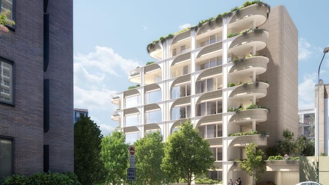 An artist’s impression of the Rushcutters Bay project by developer Third.i that James Packer is backing.