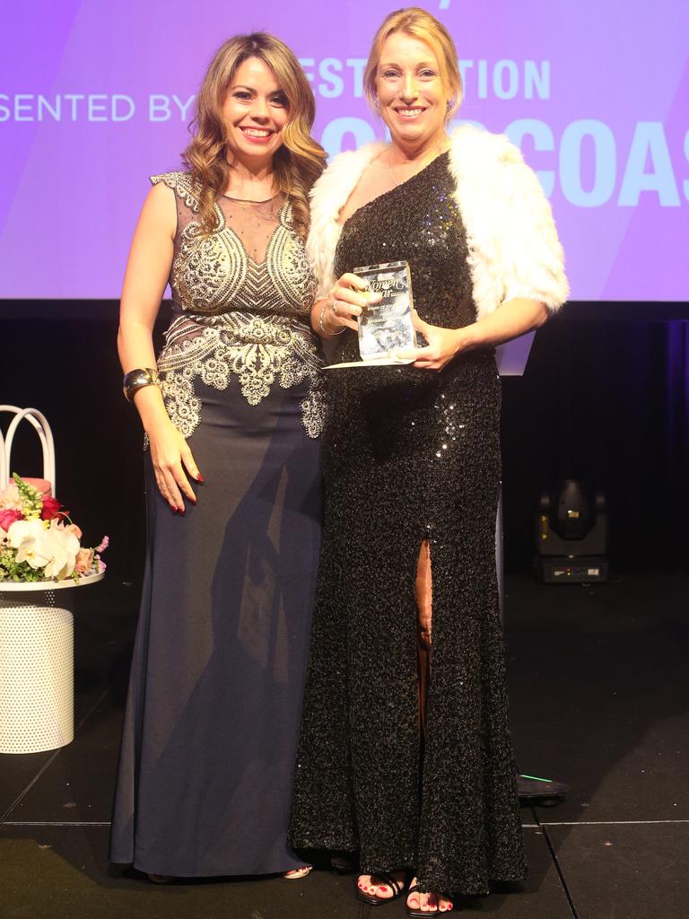 Stars of Tourism joint winner Natasha Edwards, the founder of the Swell Sculpture Festival, at the Gold Coast Bulletin Women of the Year awards by Harvey Norman at Star Gold Coast. Picture: Richard Gosling