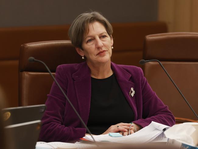 Cassy O'Connor Greens member for Hobart.  Budget estimates 2024.  Day 2.  Picture: Nikki Davis-Jones