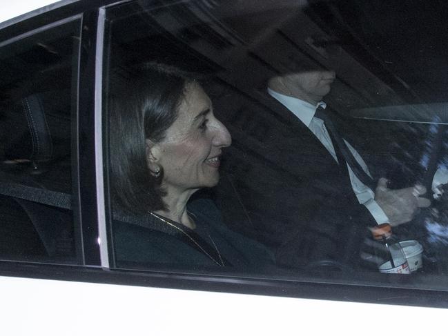 NSW Premier Gladys Berejiklian arrives to give evidence at the Independent Commission Against Corruption in Sydney. Picture: NCA NewsWire/Joel Carrett