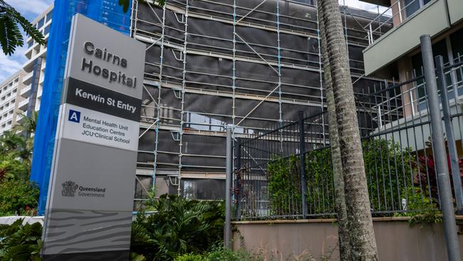 Cairns Base Hospital A Block. Picture Emily Barker.