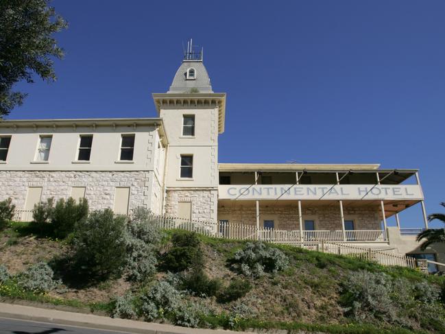 The alleged brawl took place outside the Continental Hotel in Sorrento.