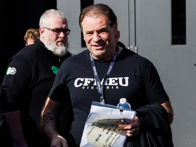 Former CFMEU boss John Setka. Picture: Aaron Francis