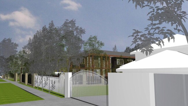 Artist impression of Thompson Health Care nursing home on Burdett St, Hornsby. Picture: Hornsby Shire Council website