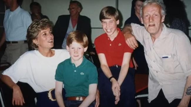 Old photos of the princes with their late mother Prince Diana will feature in the documentary.