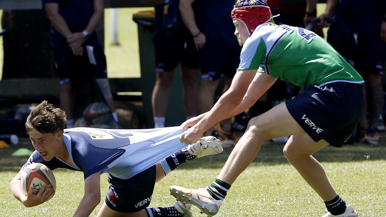 Wilson Ruthven playing in he U14 Gen Blues. Picture: John Appleyard