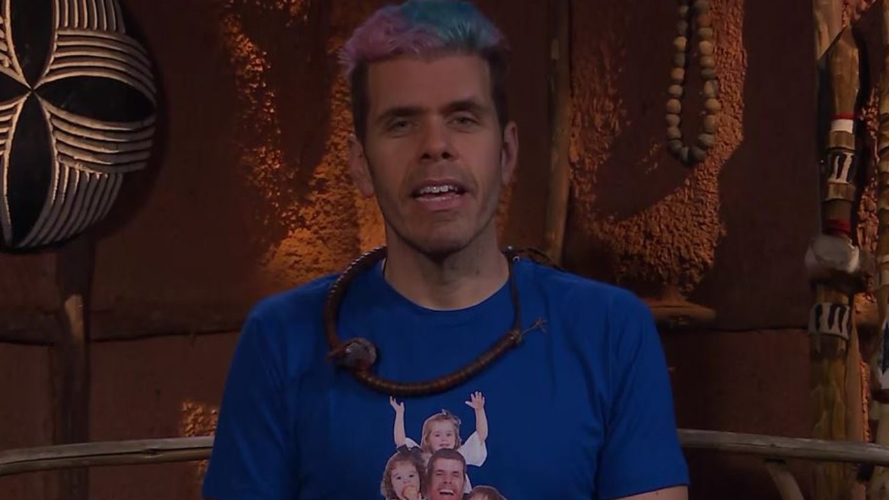 Perez Hilton continued to spill the Kim and Kanye tea. Picture: Channel 10