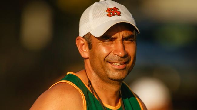 Anthony Vallejo enjoyed a first-up win as St Mary's coach after their Round 1 win over Palmerston. Picture: GLENN CAMPBELL